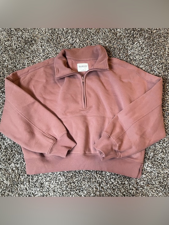 Abercrombie & Fitch Tops - Abercrombie Cropped Quarter Zip